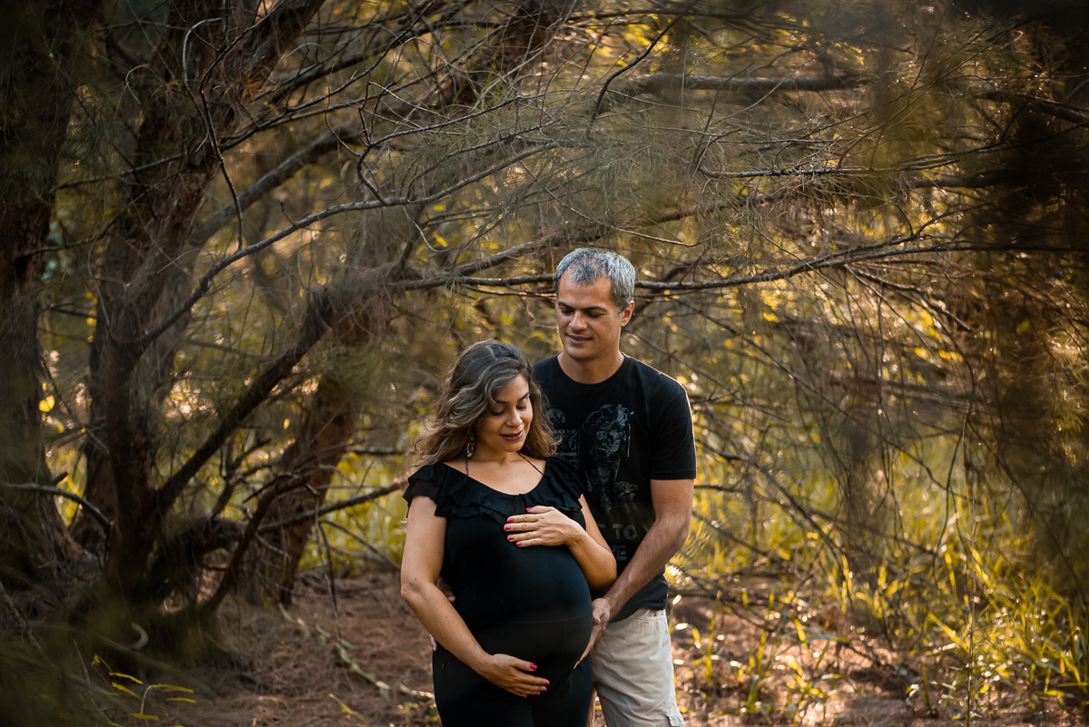 grávida em book de gestante em fortaleza