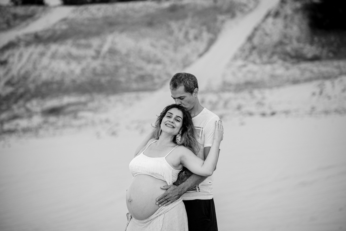 grávida em book de gestante em fortaleza