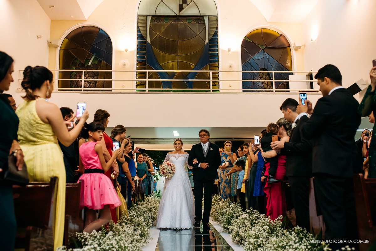 Casamento na igreja Christus Filius Dei e Tekas Buffet por Fotógrafo em Fortaleza Meneleu Santos