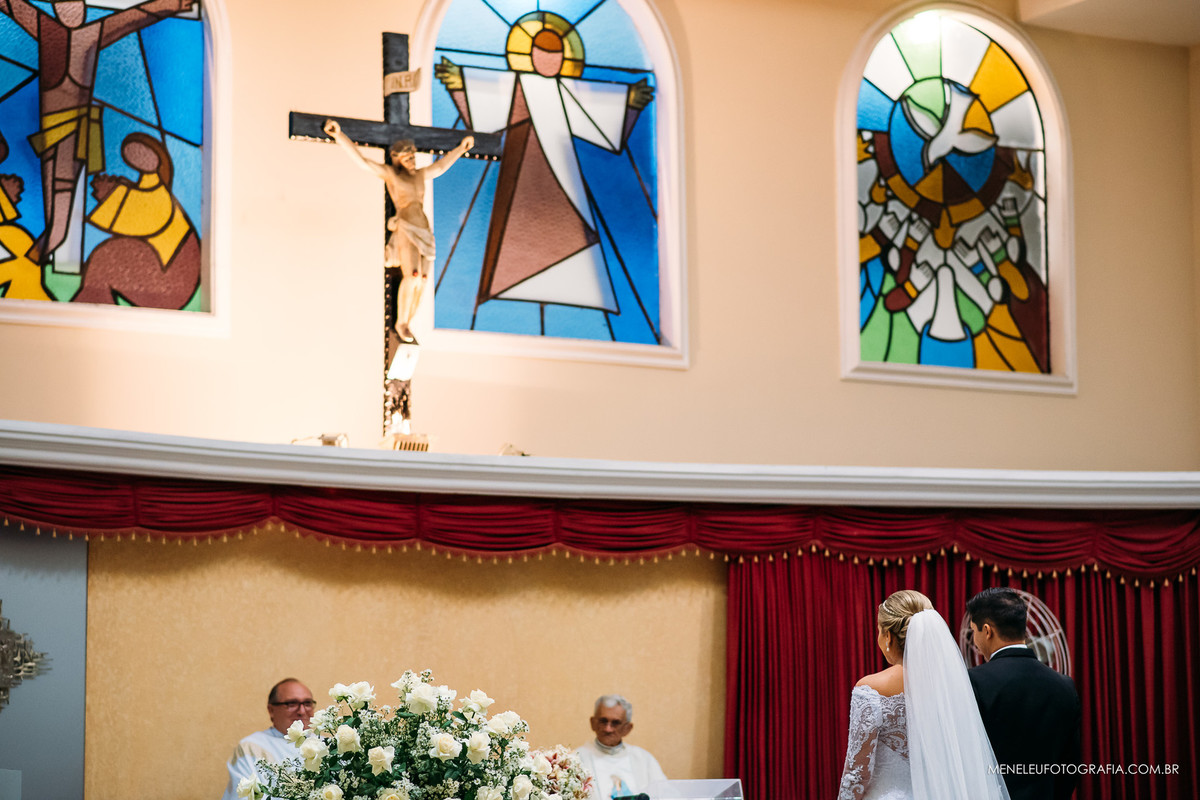 Casamento na igreja Christus Filius Dei e Tekas Buffet por Fotógrafo em Fortaleza Meneleu Santos
