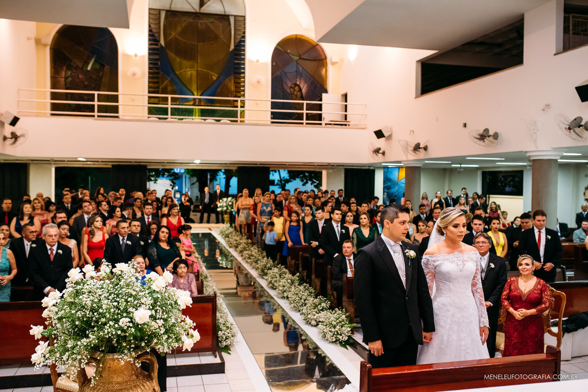 Casamento na igreja Christus Filius Dei e Tekas Buffet por Fotógrafo em Fortaleza Meneleu Santos