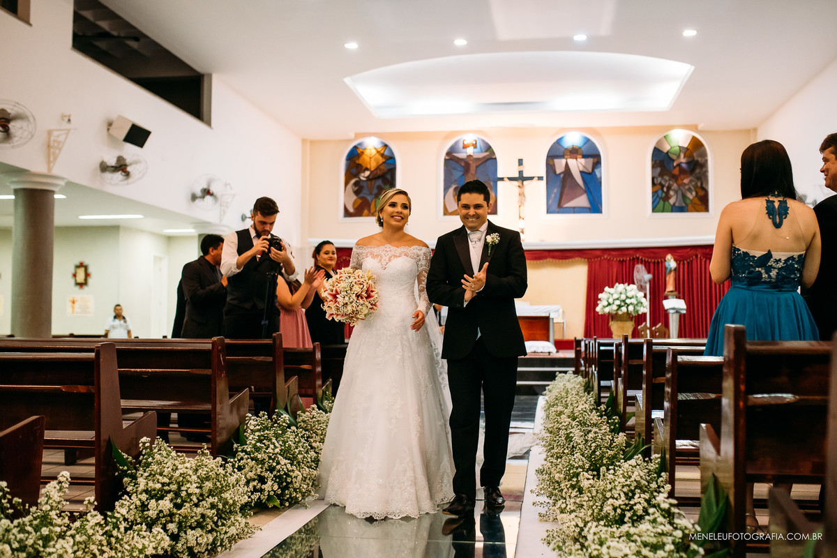 Casamento na igreja Christus Filius Dei e Tekas Buffet por Fotógrafo em Fortaleza Meneleu Santos