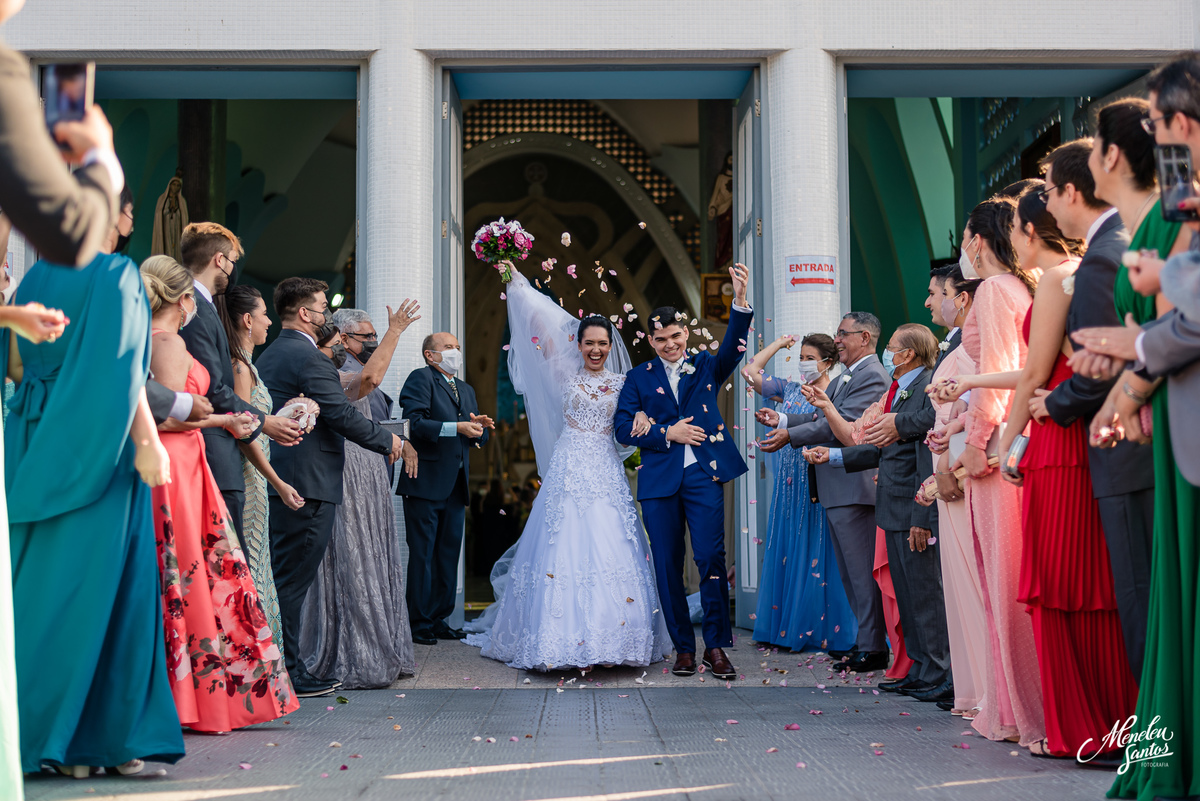 Terno azul marinho noivo igreja de fátima em fortaleza