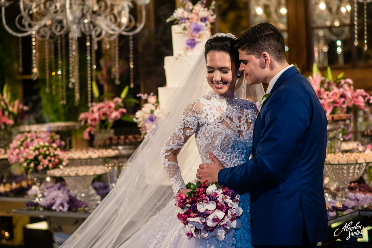 Decoração Alices Buffet em casamento em Fortaleza por fotógrafo Meneleu Santos