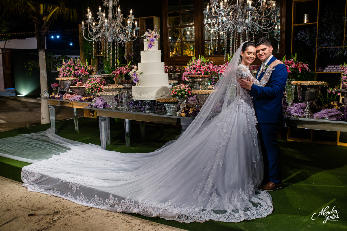 Decoração Alices Buffet em casamento em Fortaleza por fotógrafo Meneleu Santos