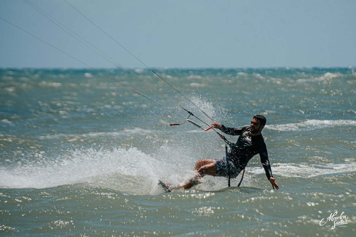 Pré wedding no Cumbuco com casal  kitesurf 