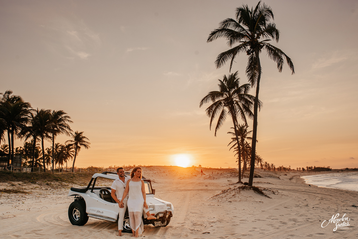 Ensaio no wai wai com por do sol na  praia do Cumbuco 