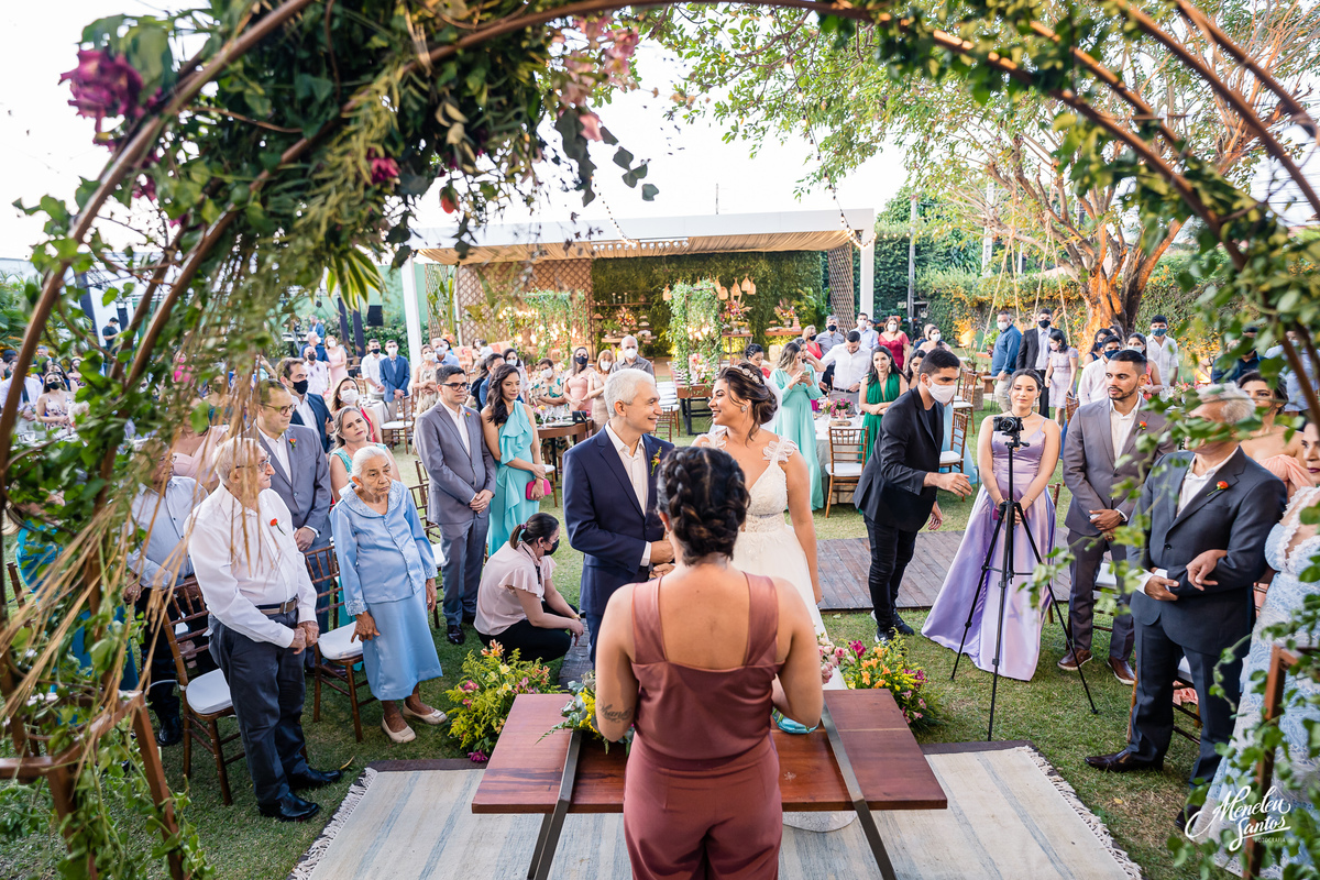 Casamento aberto no Buffet Le Jardin