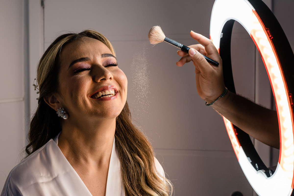 Making of da noiva em casa 