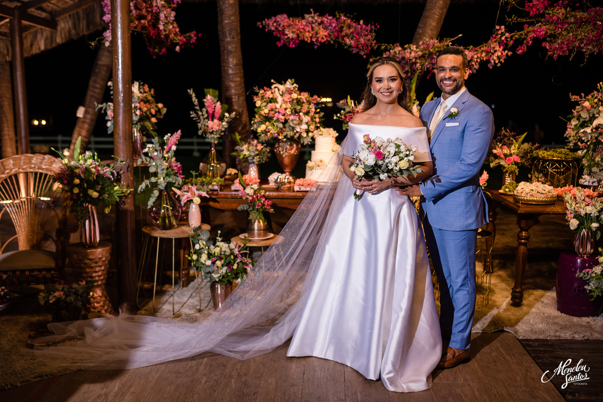 Recepção de casamento no Iate Clube em com Filmagem da Lobo films