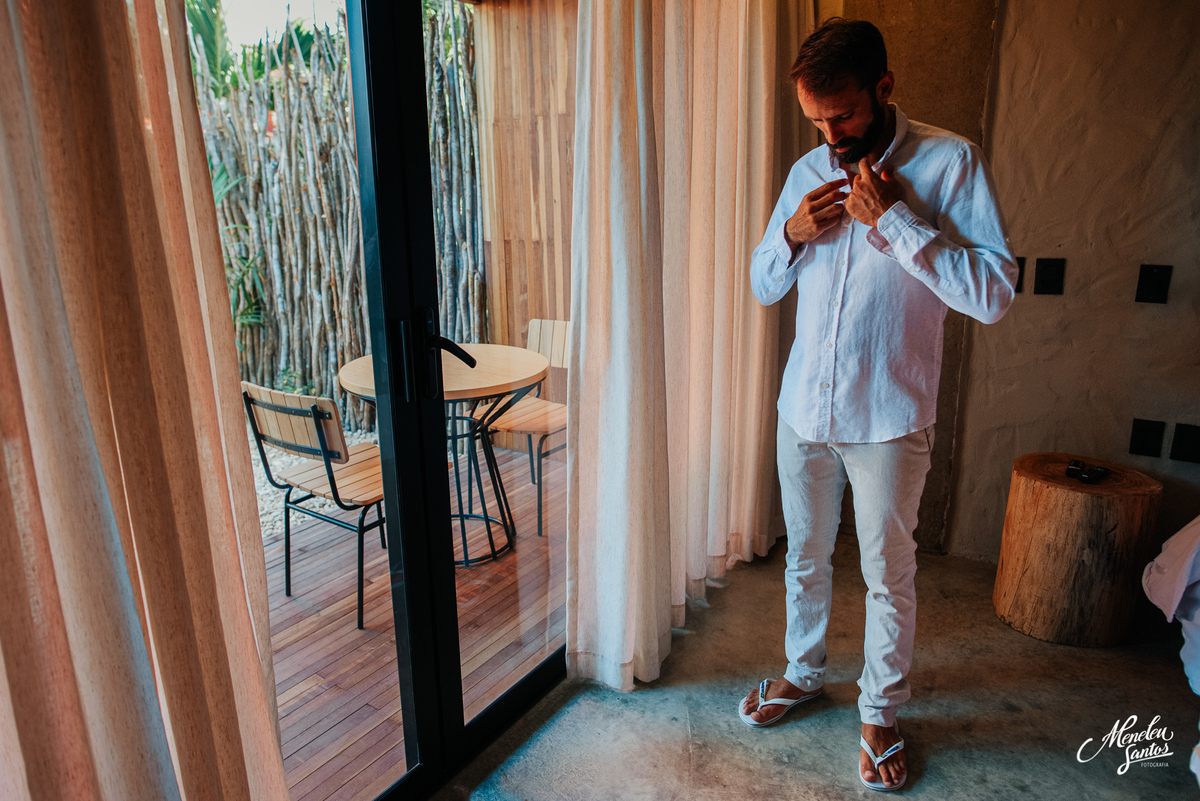 Making of da noiva na pousada Makena em Icaraizinho de Amontada Ceará