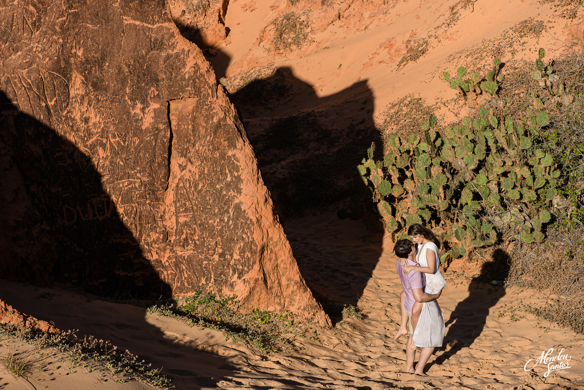 Ensaio de casal no morro branco ceará brasil