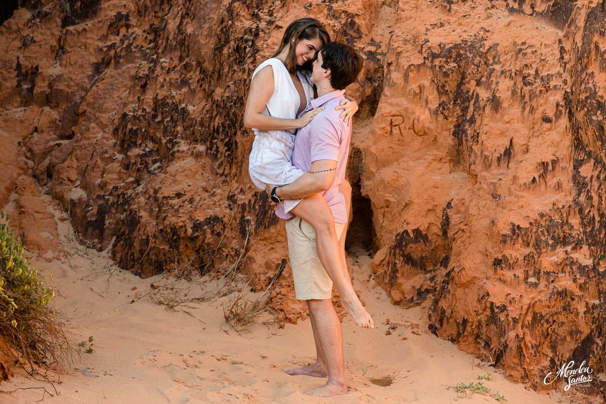 Ensaio de casal no morro branco ceará brasil