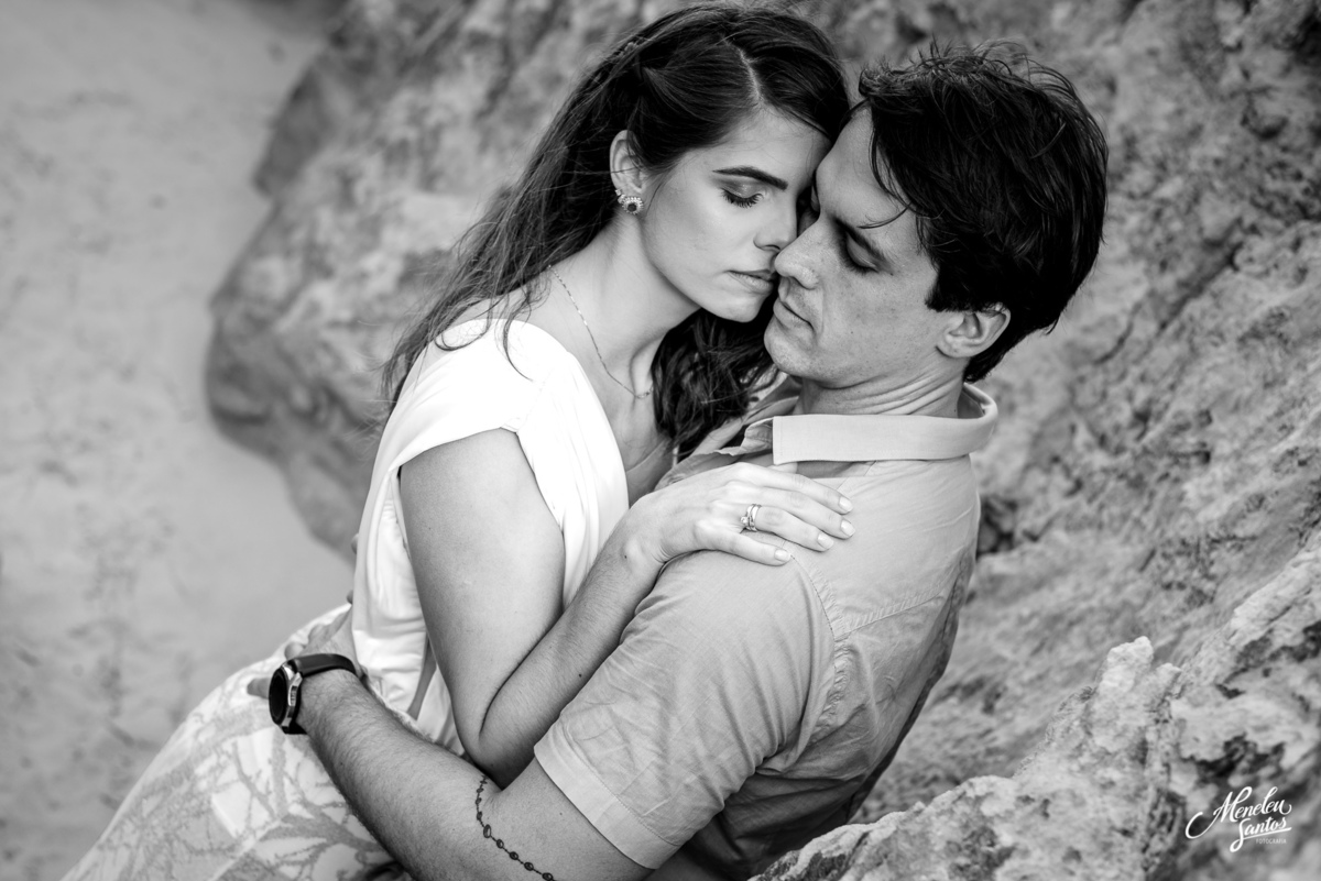 Pre wedding com casal de Cuiabá  na praia de morro branco