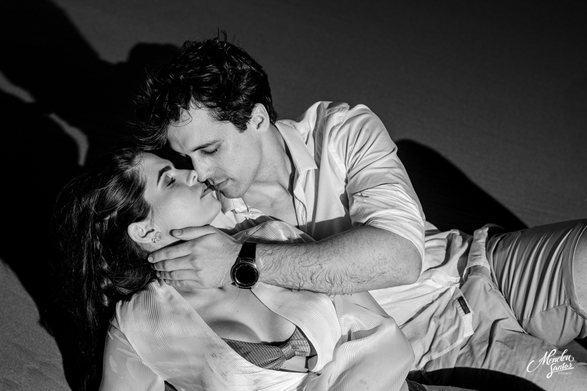 Pre wedding com casal de Cuiabá  na praia de morro branco