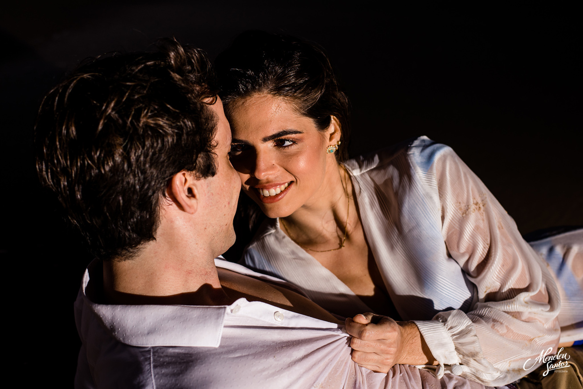 Pre wedding com casal de Cuiabá  na praia de morro branco