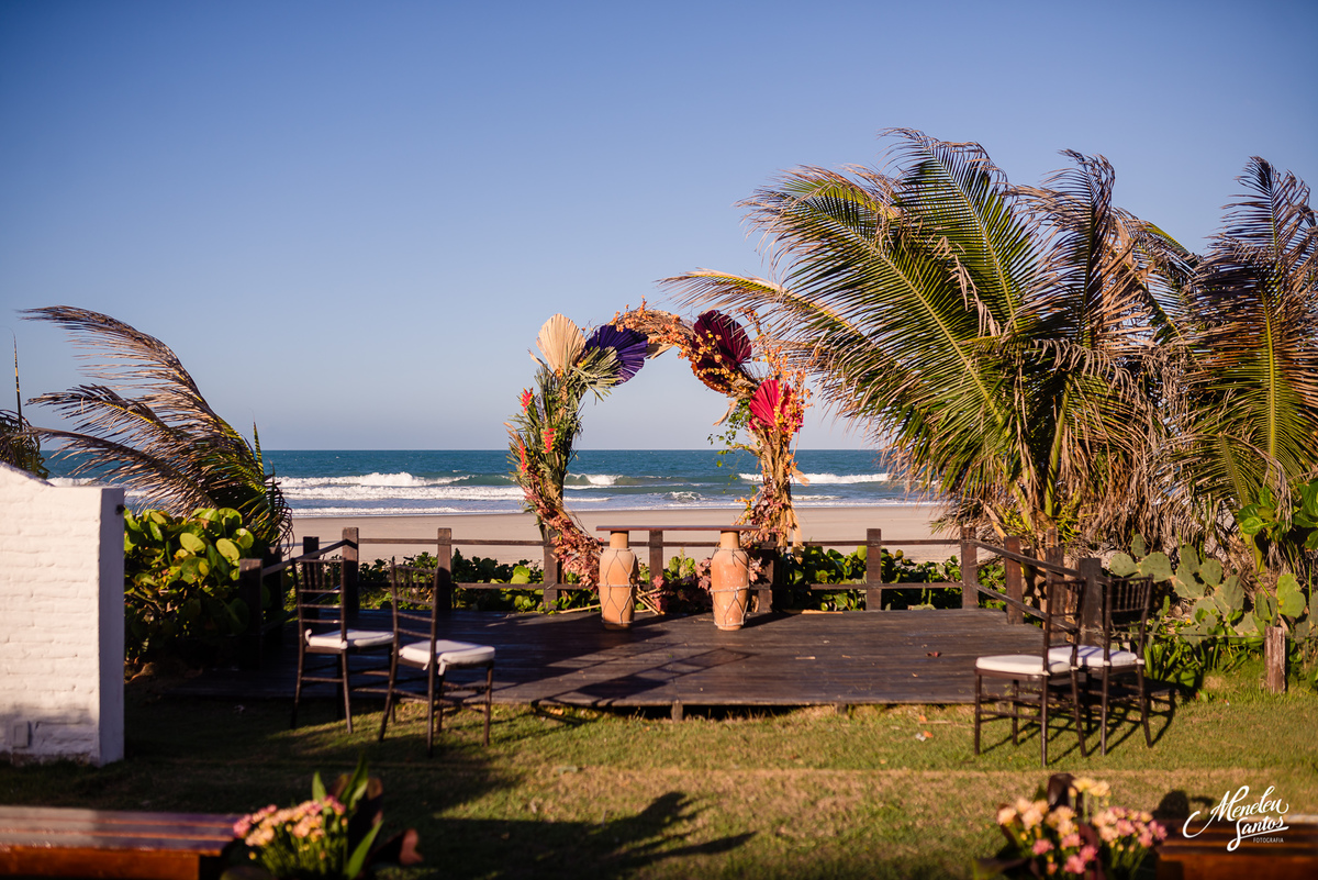 Casamento na praia no La Vivenda em Iguape-CE