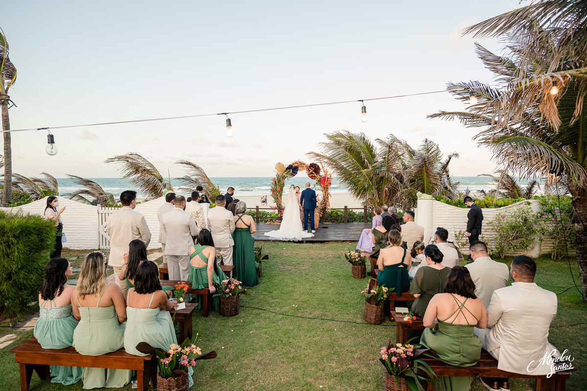 Casamento na praia no La Vivenda em Iguape-CE