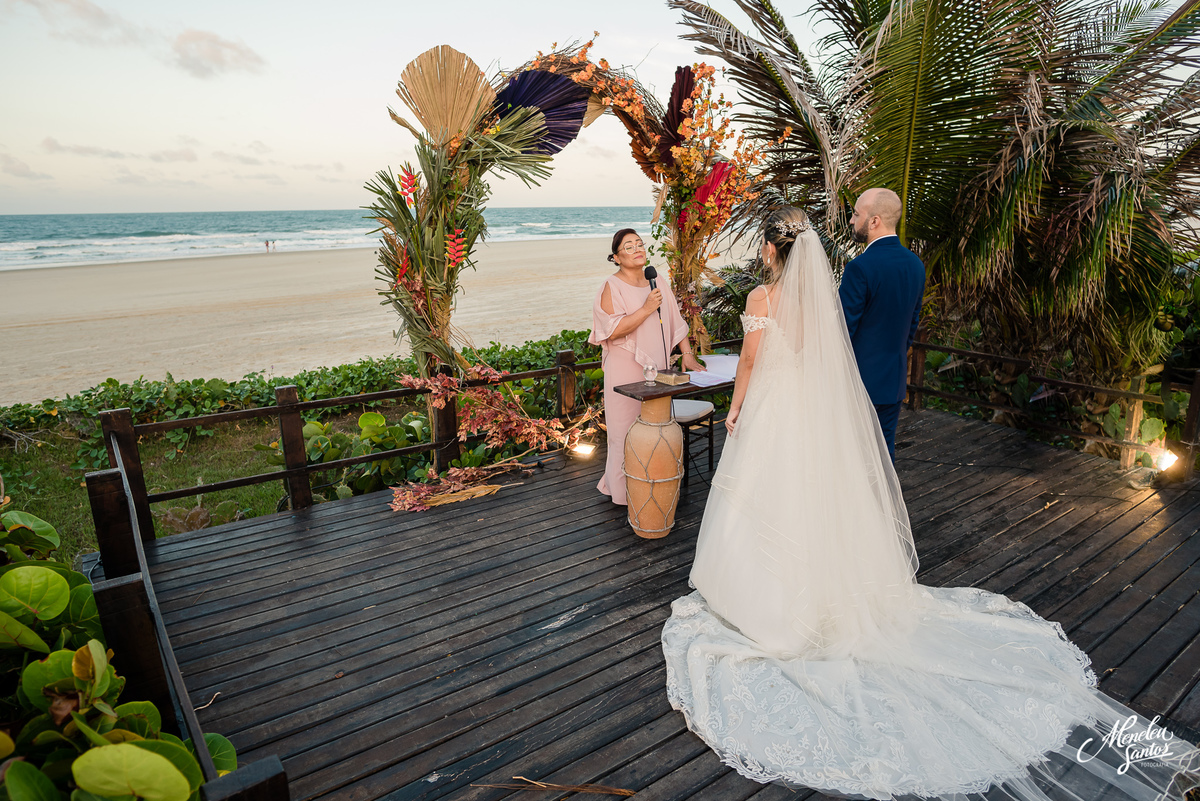 Casamento na praia no La Vivenda em Iguape-CE