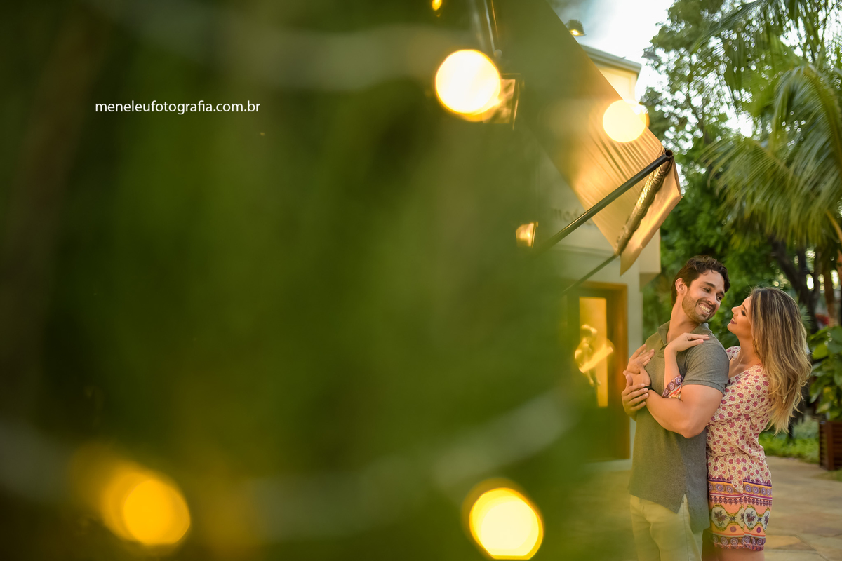 E-session, Fortaleza,luzes, noivos