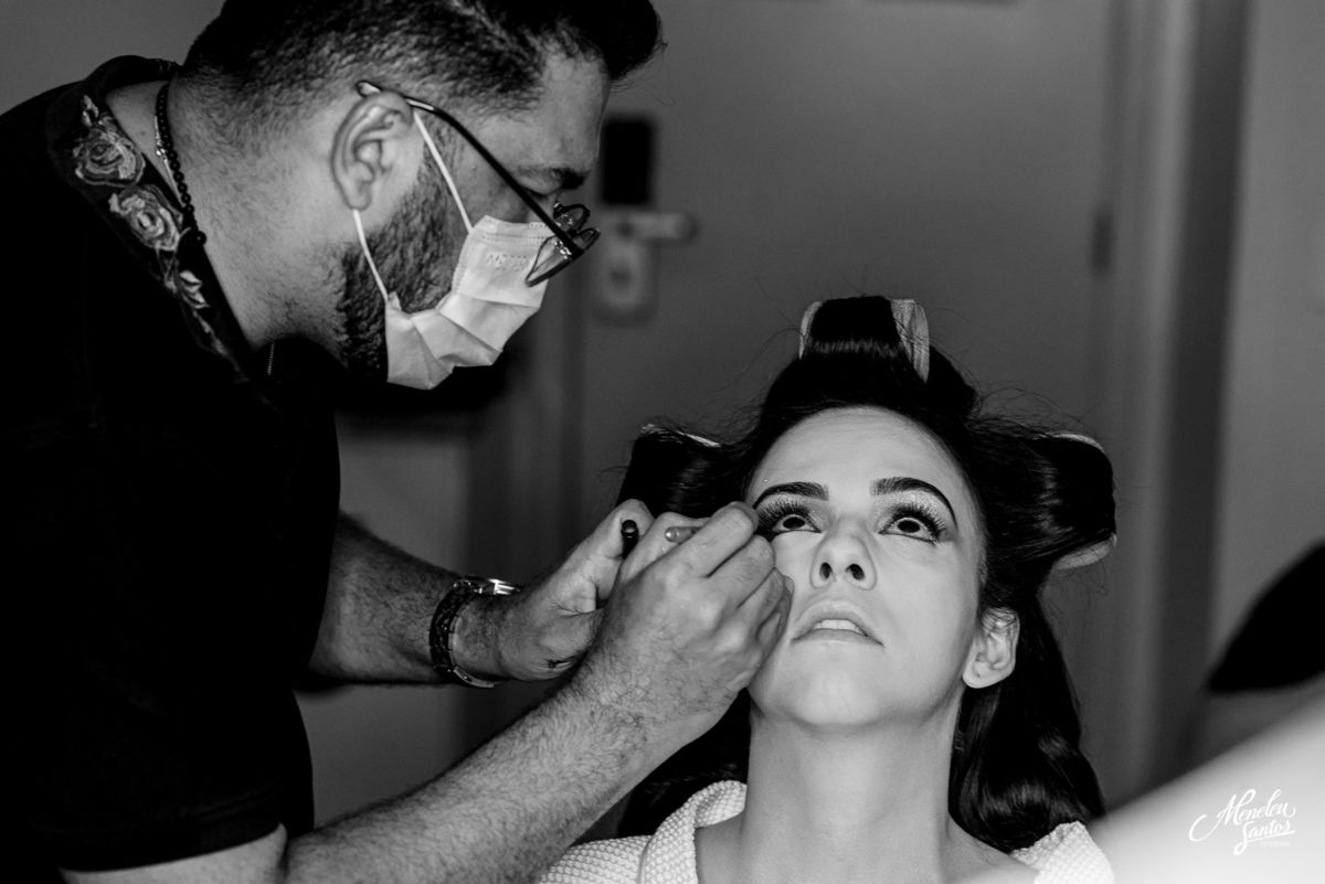 Making of da noiva com Dudu Make 