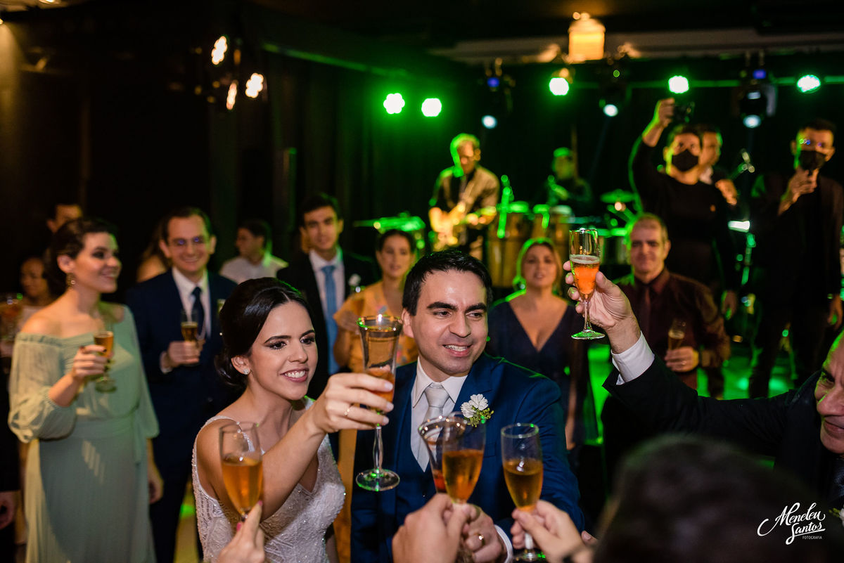 casamento com decoração no buffet Casa Viriato