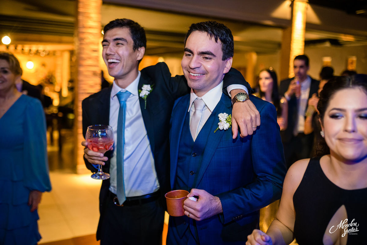 casamento com decoração no buffet Casa Viriato