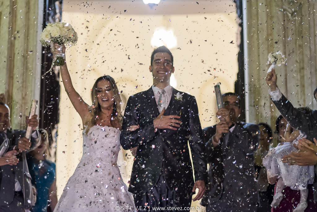 cerimônia Igreja São Pedro saída dos noivos