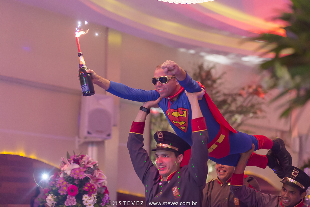 super homem casa de festas elite