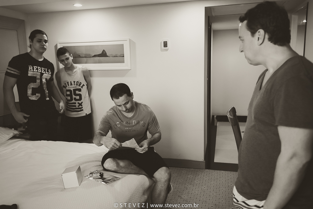 making of do noivo Hotel Hilton Copacabana