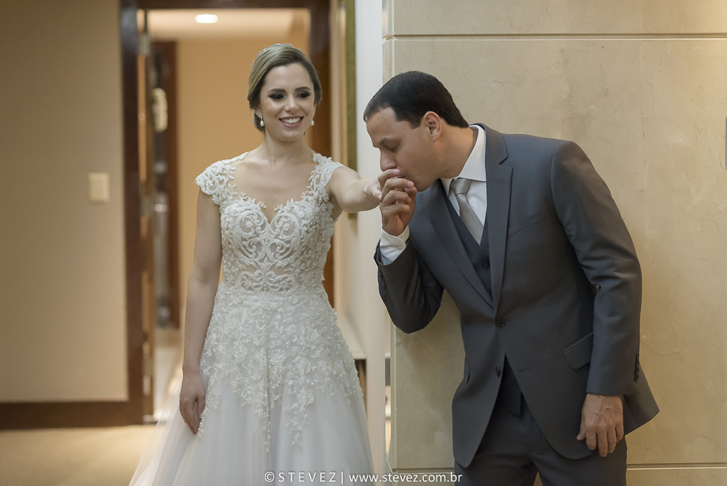 foto noivos sem se ver