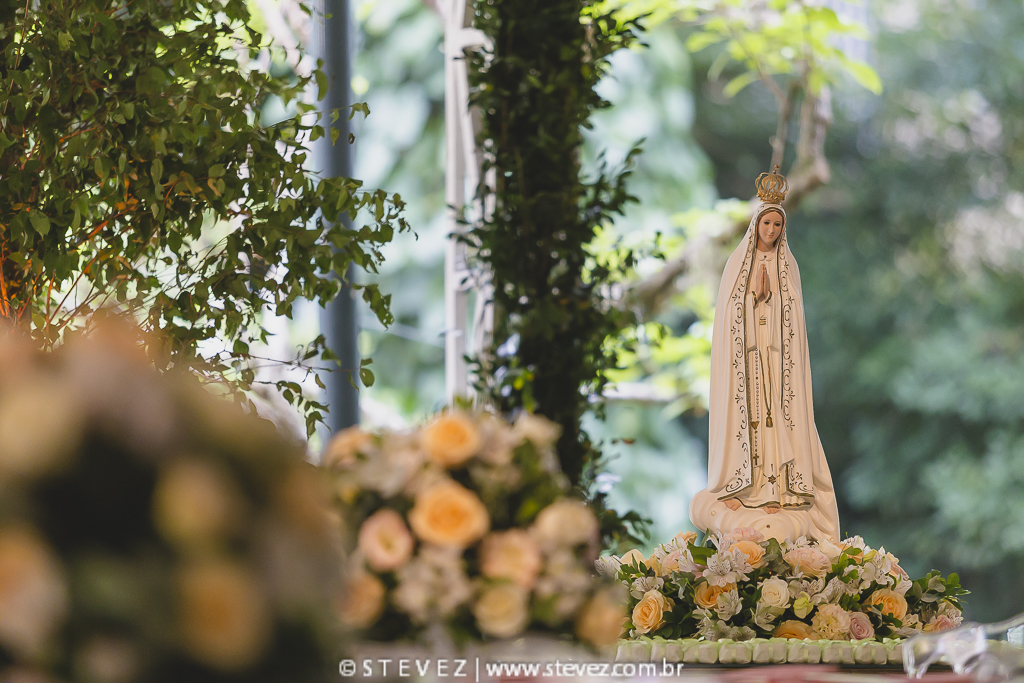 decoração capela santa ignez