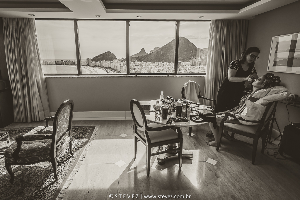 making of da noiva hotel hilton copacabana