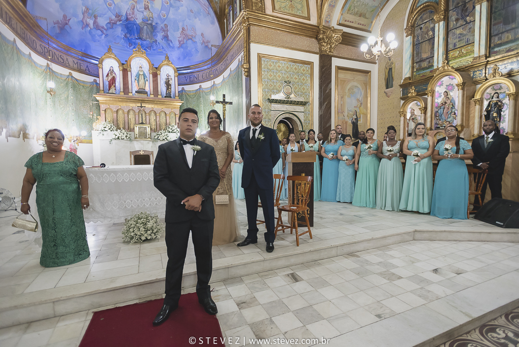 cerimônia na igreja nossa senhora das graças de marechal hermes