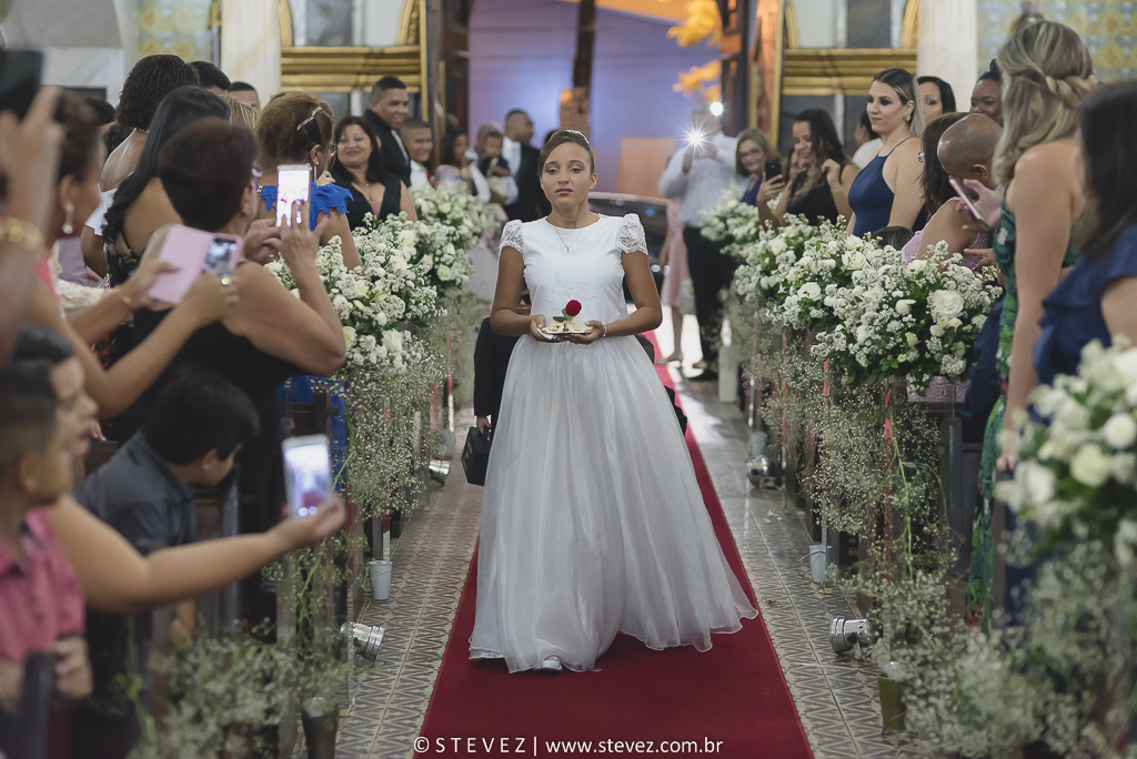 cerimônia na igreja nossa senhora das graças de marechal hermes