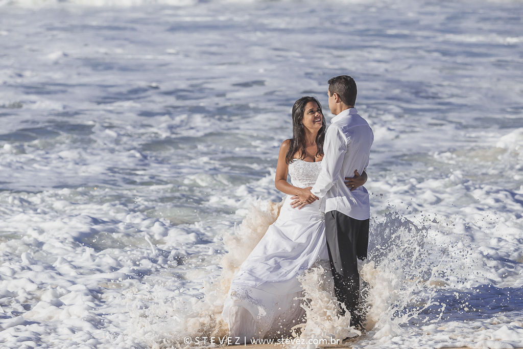 trash the dress na praia grumari