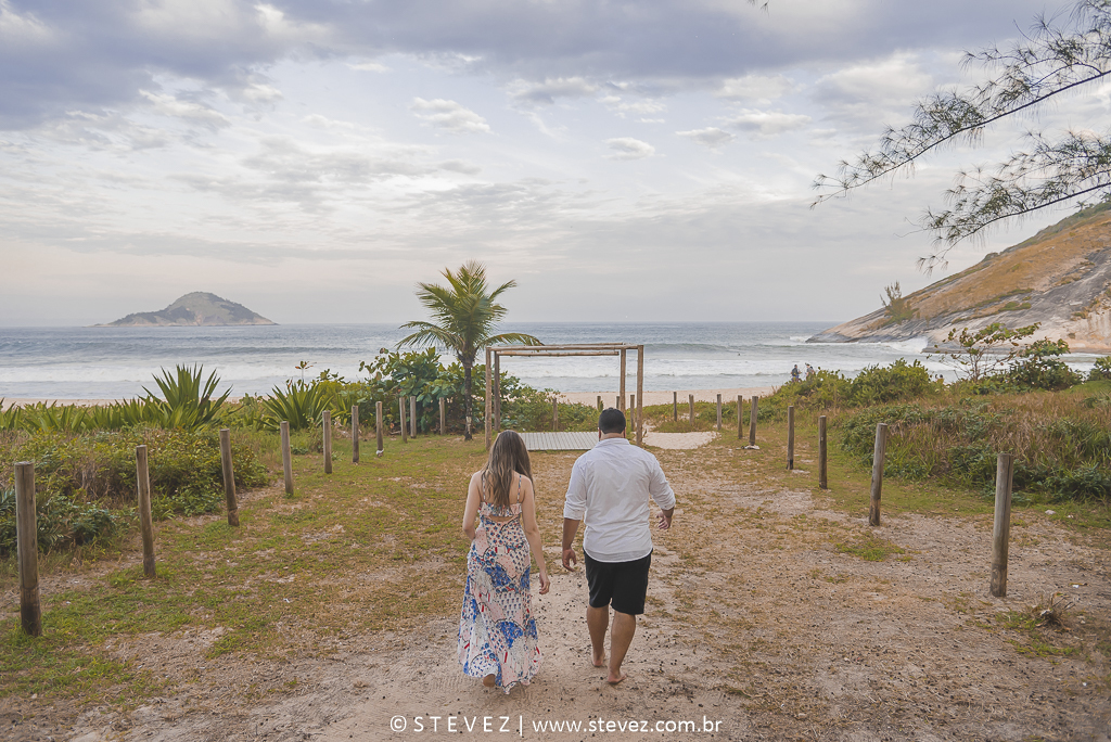 ensaio pre wedding em grumari