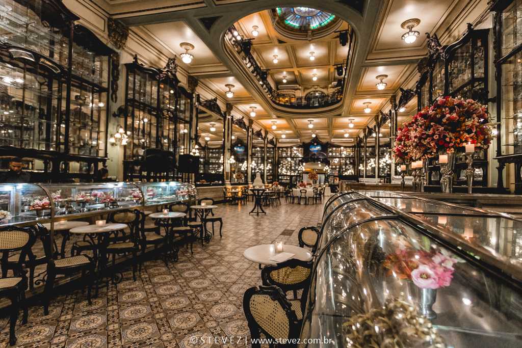 Decoração Confeitaria Colombo