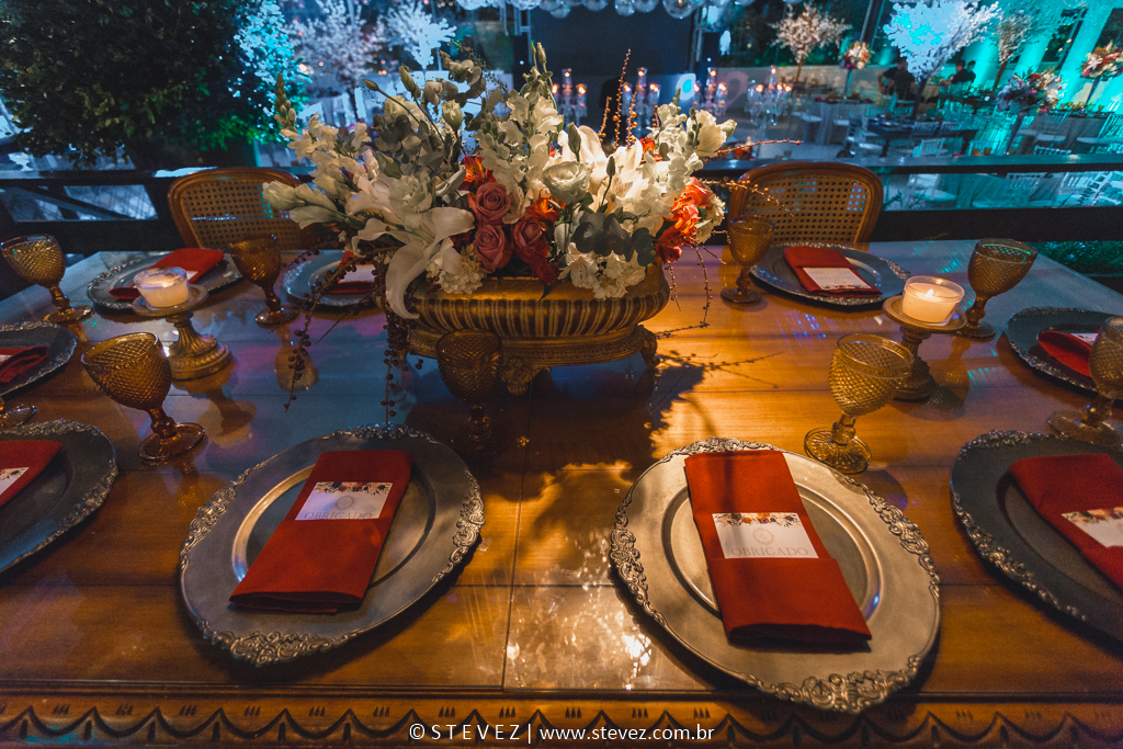 decoração casamento green house