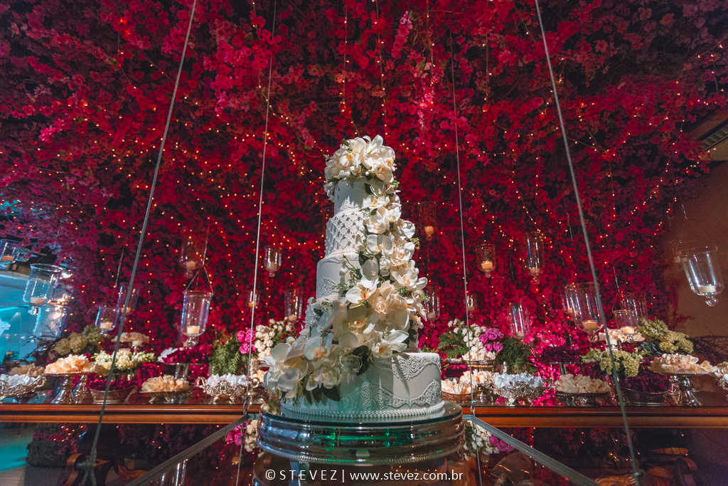 decoração casamento green house