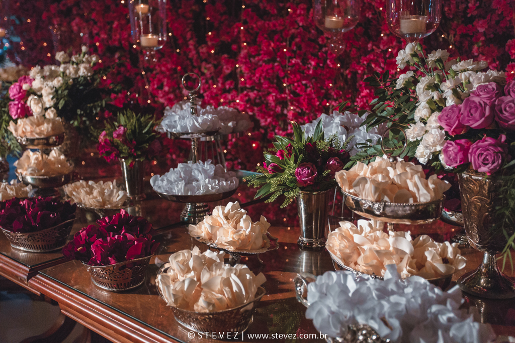 decoração casamento green house