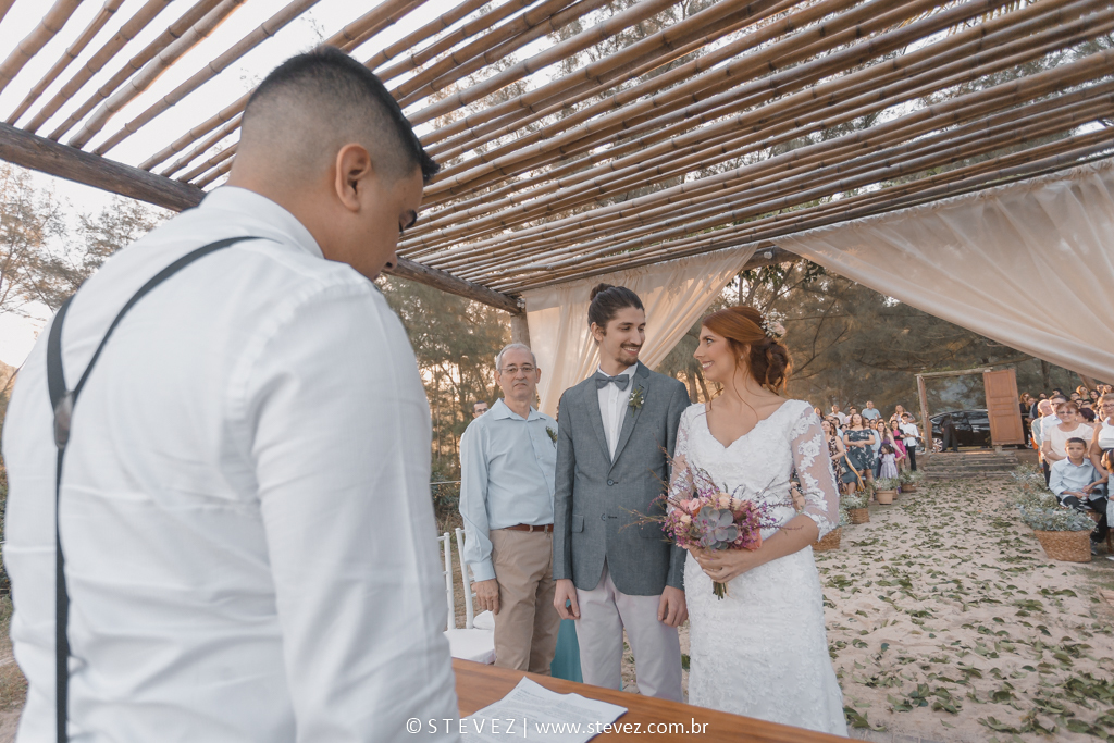 casamento na praia grumari beach garden