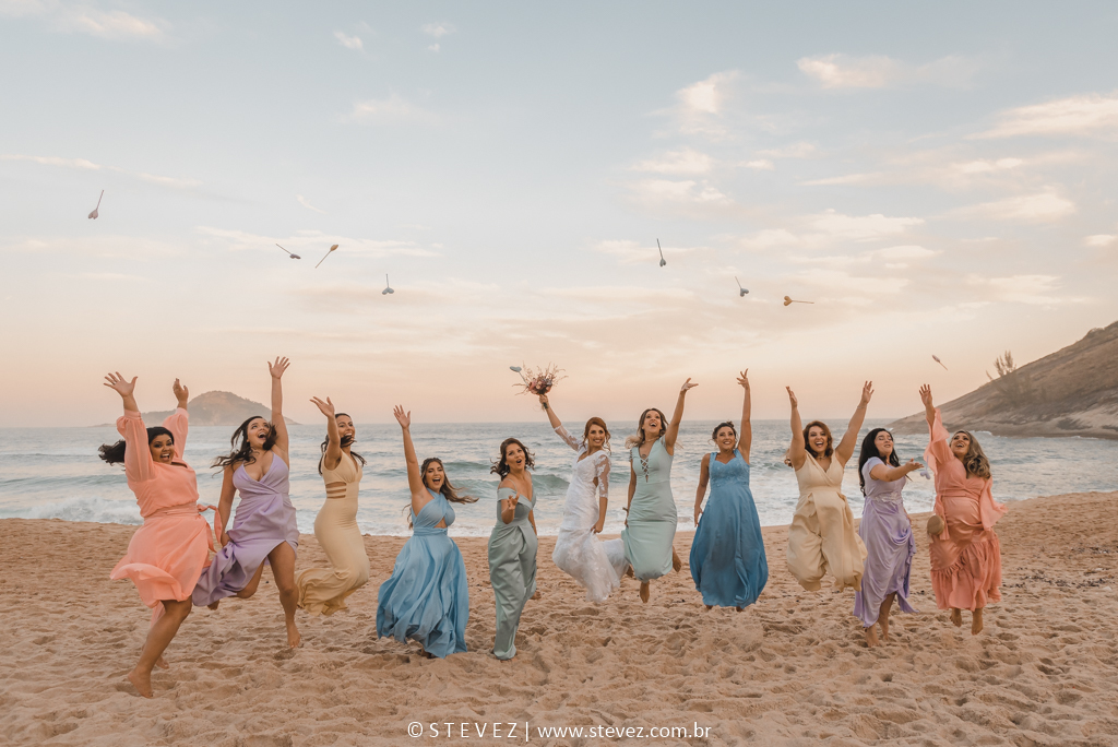 casamento na praia grumari beach garden