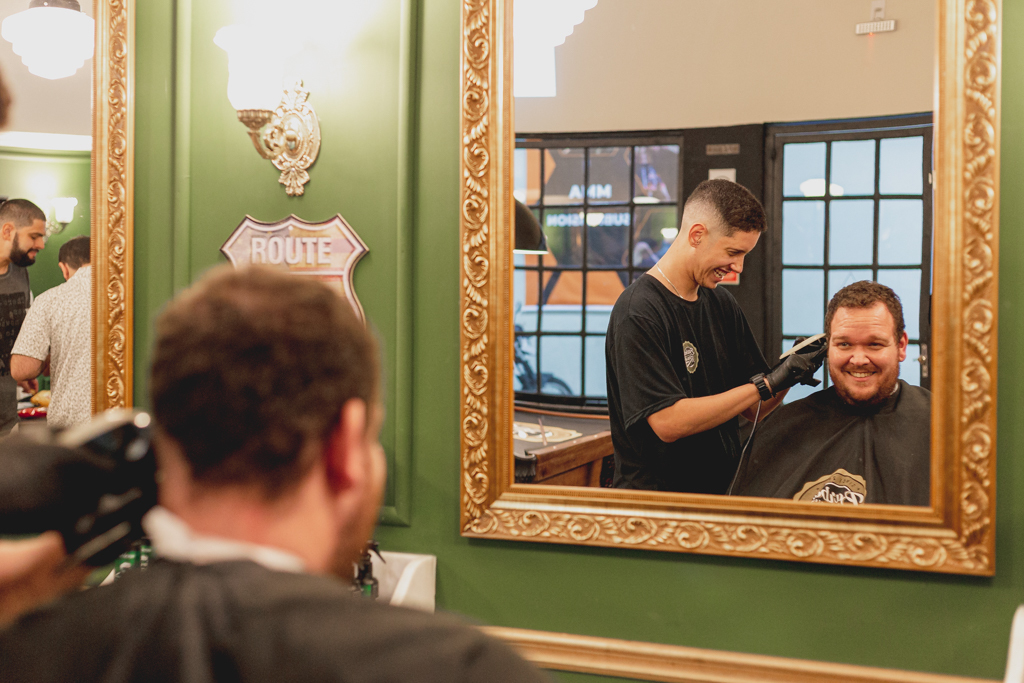 making of casamento barber house