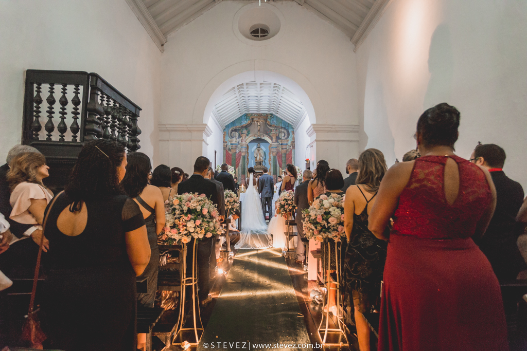 cerimonia casamento noiva negra igreja histórica de são francisco xavier niteroi