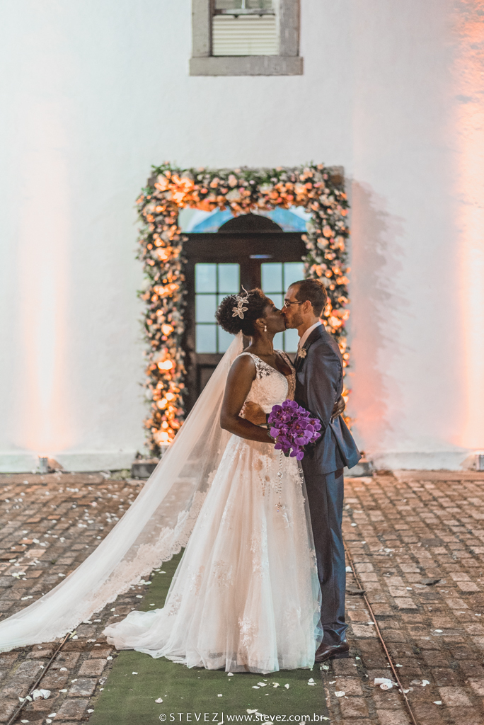 cerimonia casamento noiva negra igreja histórica de são francisco xavier niteroi