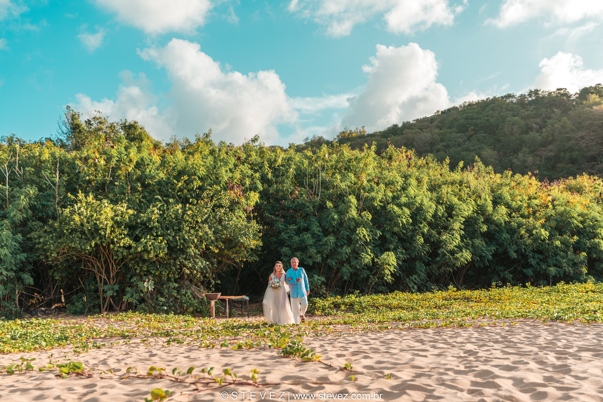casamento em fernando de noronha