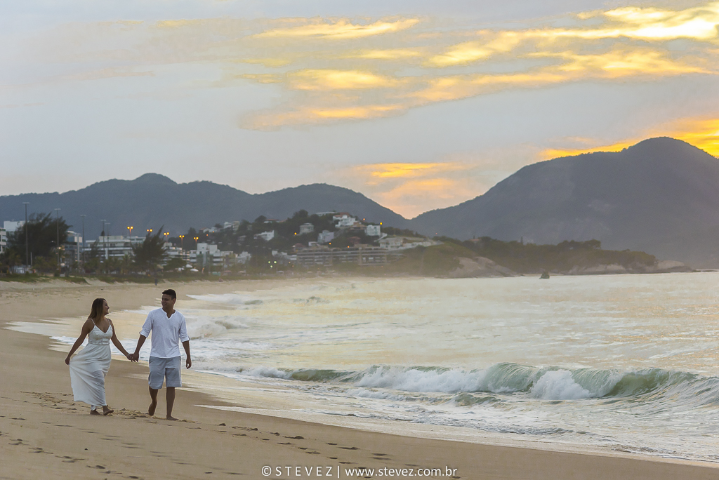 ensaio pre casamento niteroi sol nascendo