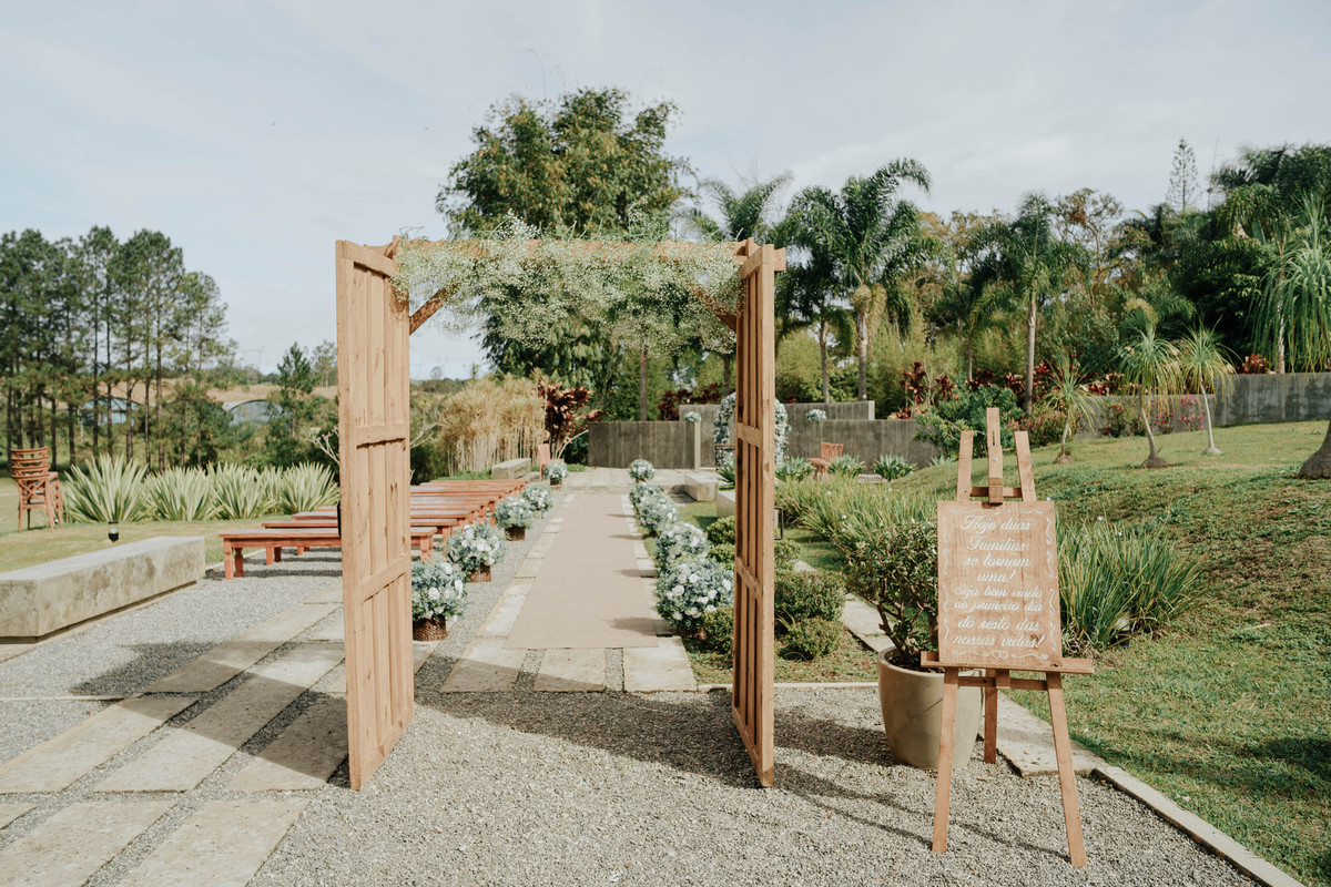 Cerimônia jardim