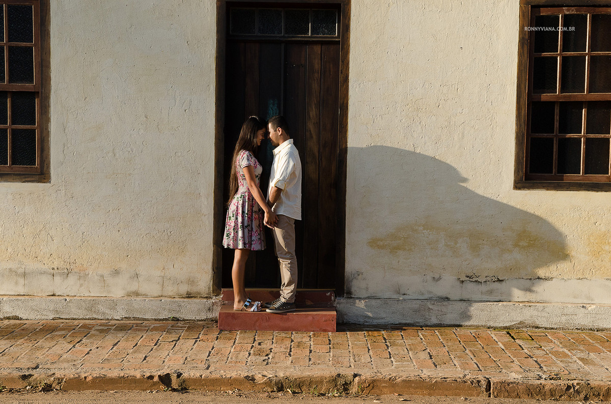 Ensaio de Casal no por do sol em piracicaba